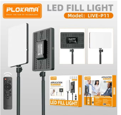 كشاف ليد احترافي للتصوير PLOKAMA Live-P11