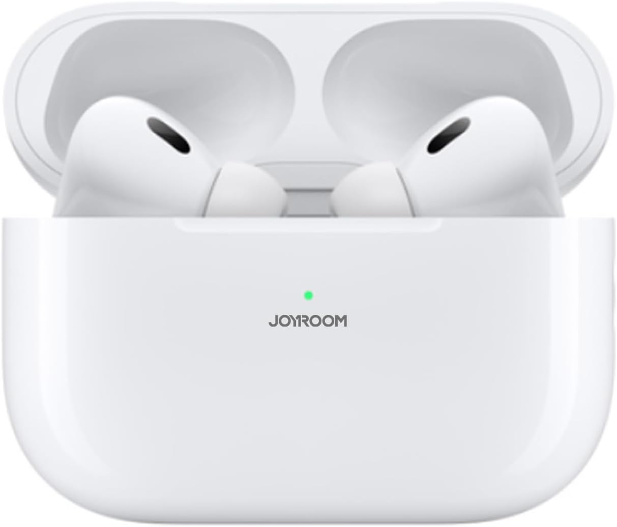 سماعة أذن لاسلكية جوي روم Joyroom JR-T03S PRO MAX – بلوتوث بشريحة ثنائية النواة – اتصال فوري ونقل صوت مستقر بدون تأخير – أبيض