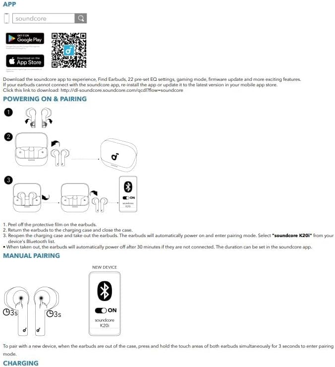 سماعات Anker Soundcore K20i – أذن لاسلكية TWS