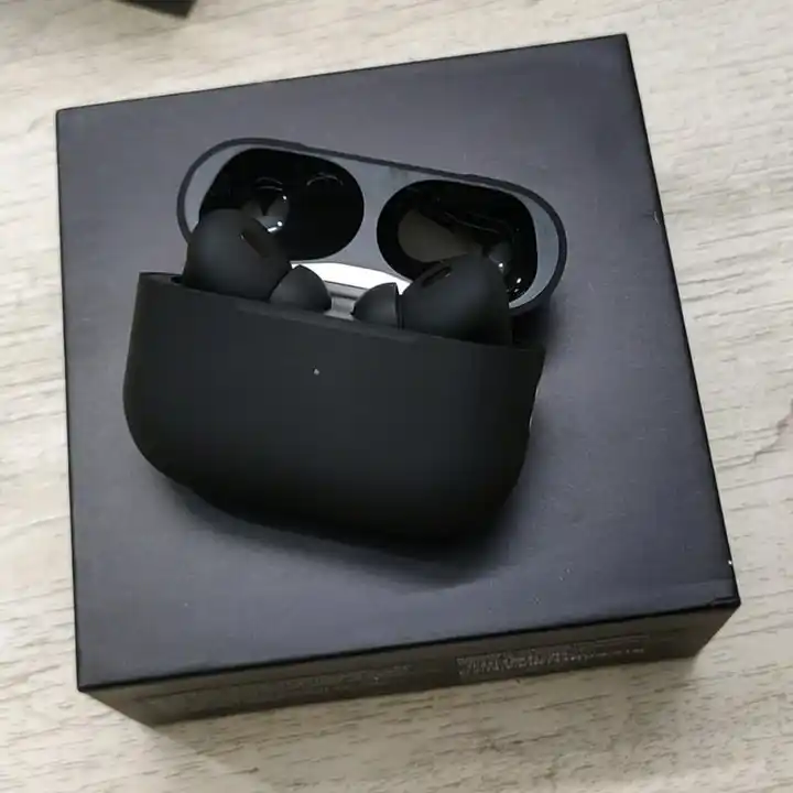 سماعات AirPods Pro 2 Sim – أسود مع عزل صوتي