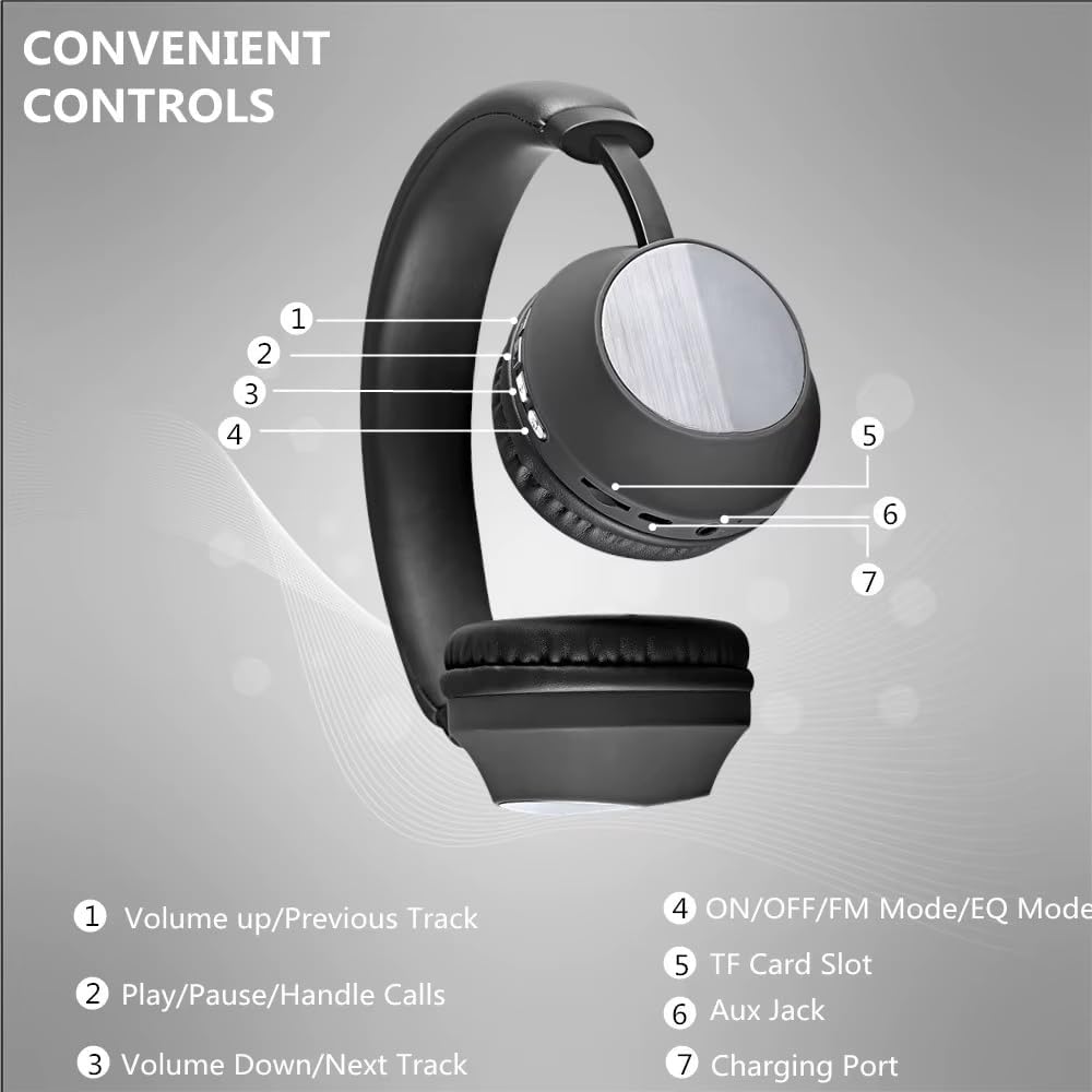 سماعات بلوتوث SODO SD-1008 – لاسلكية، وقت تشغيل 8 ساعات