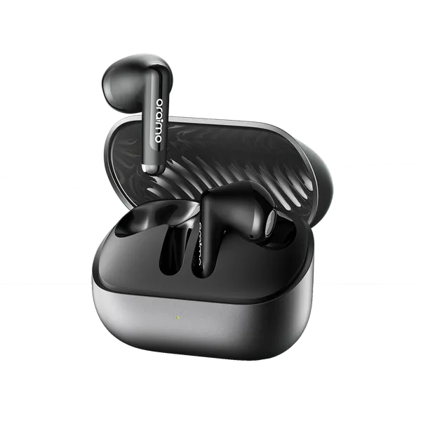 سماعات أذن لاسلكية Oraimo SpaceBuds Air+ OTW-323SP – تصميم معدني – مقاومة للماء IPX4