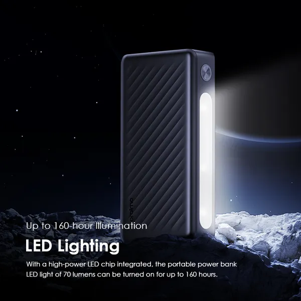 باور بانك Oraimo Traveler 3 Lit OPB-1270 – 27,000 مللي أمبير – 15 واط
