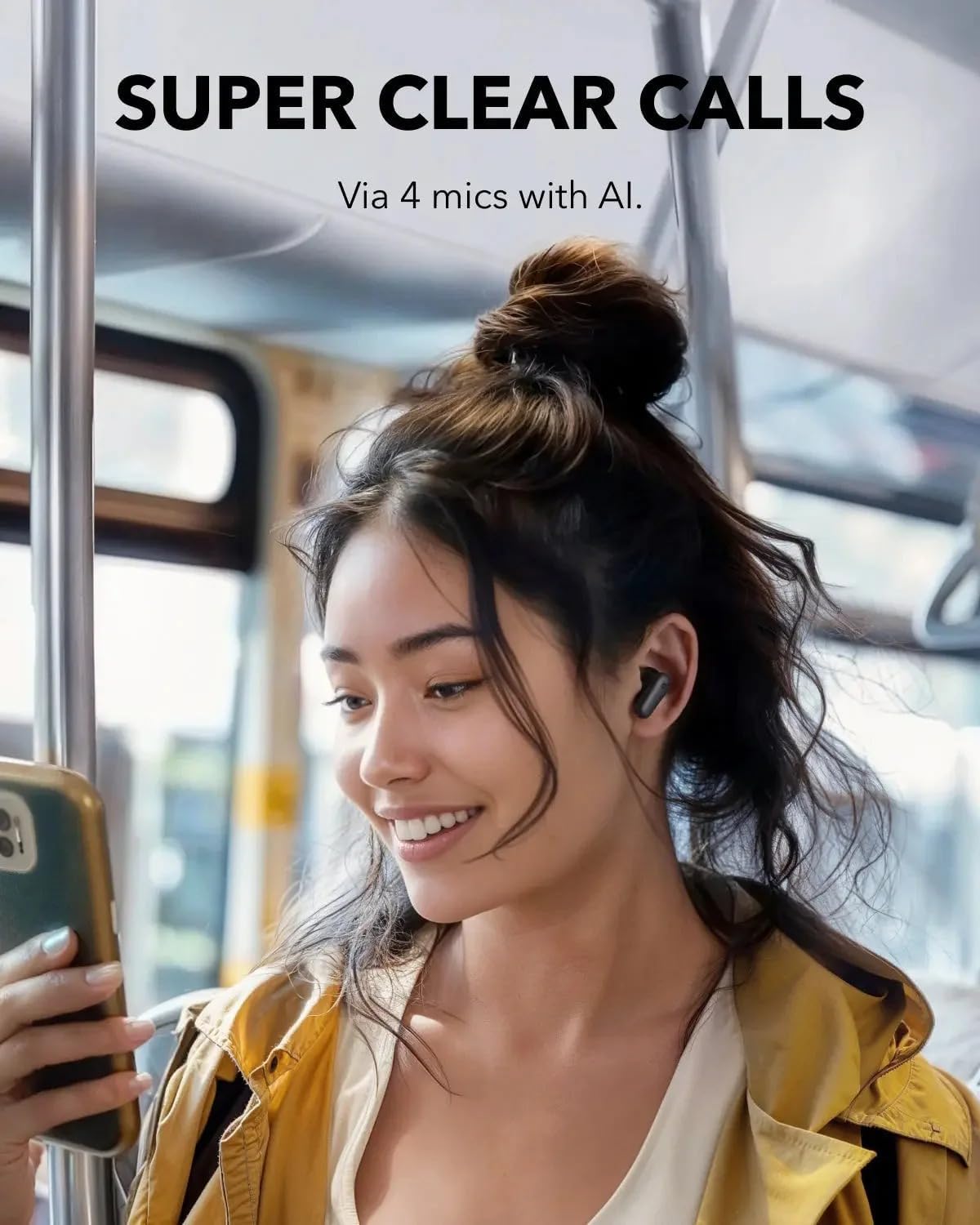 سماعات Anker Soundcore R50i NC – أذن لاسلكية TWS مع إلغاء الضوضاء