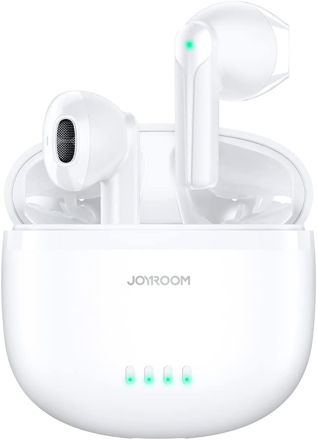 سماعات جوي روم Joyroom JR-TL11 – لاسلكية حقيقية – أبيض